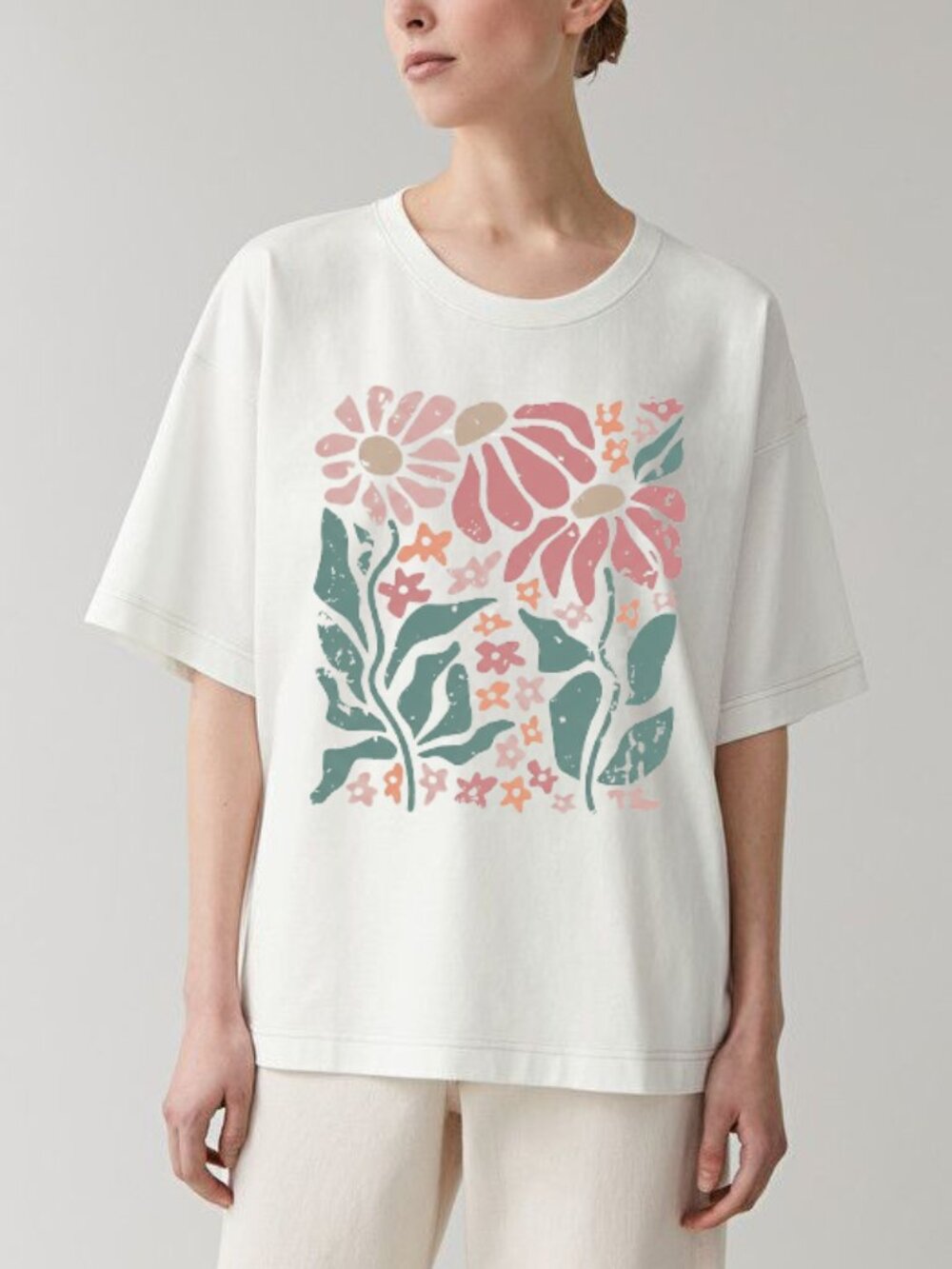 Boho Floral Daisy Flower Vintage Shirt